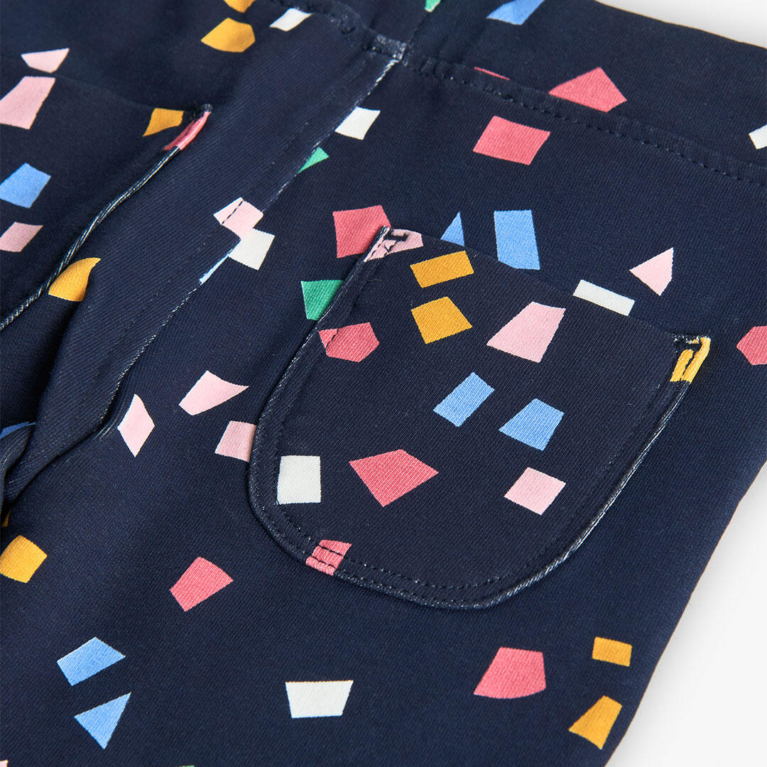Pantalón Gimnasia Niña Boboli Multicolor 4/4