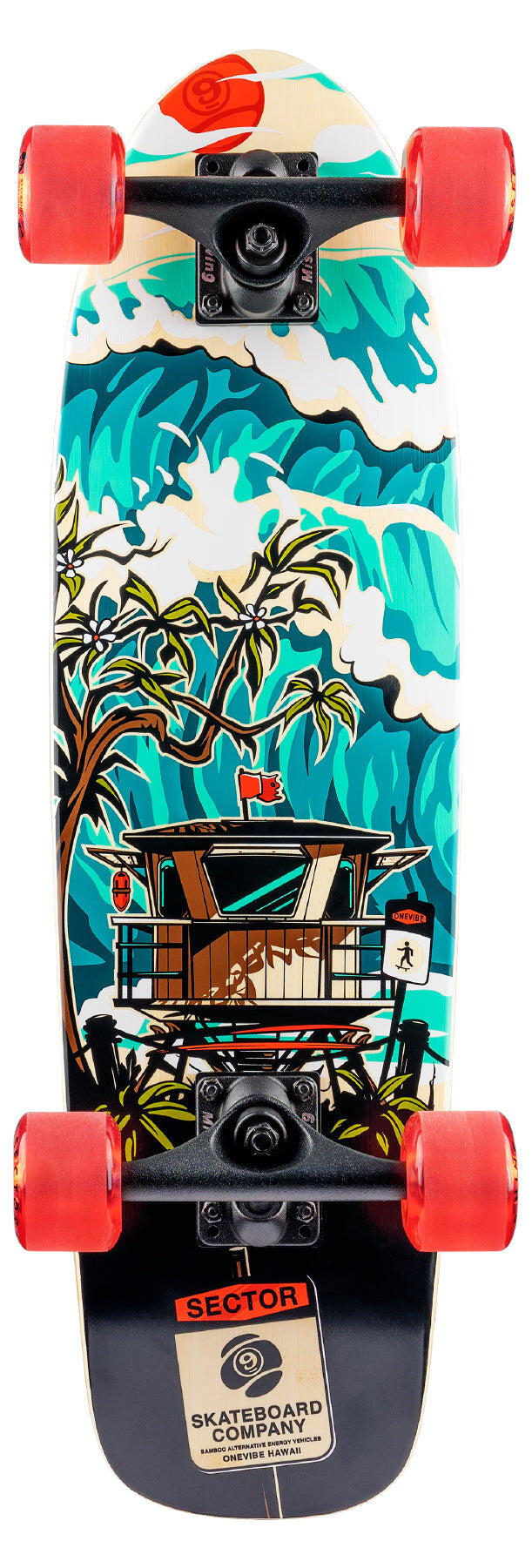 SECTOR 9 Longboard completo Bambino Shorebreak