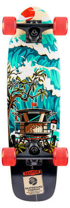 Komplett-Longboard Bambino Shorebreak