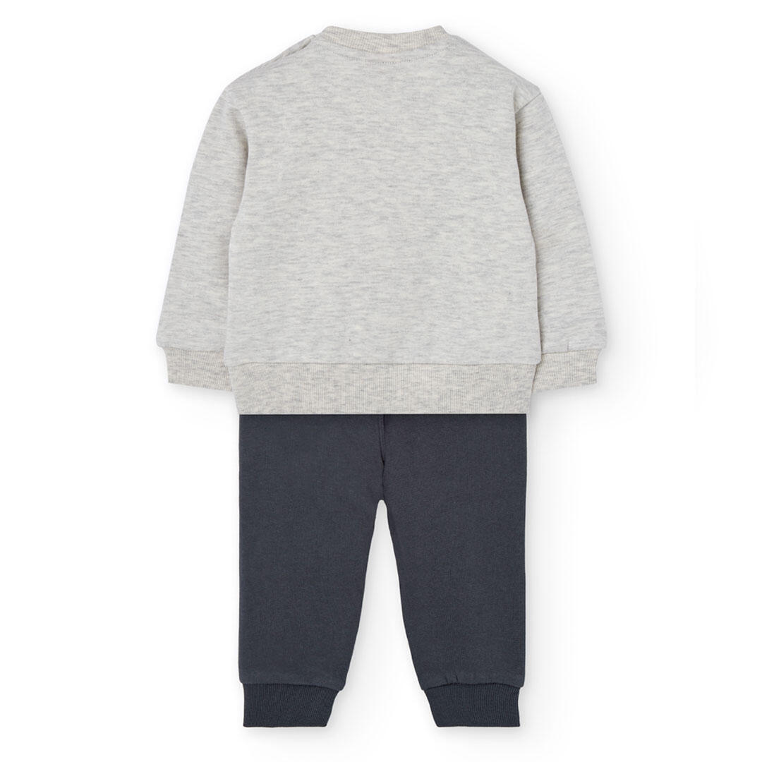 Conjunto Gimnasia Bebé Boboli Beige 2/7