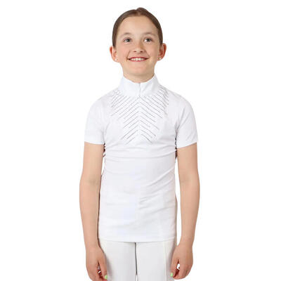 T-shirt equitazione bambina Montar Bling