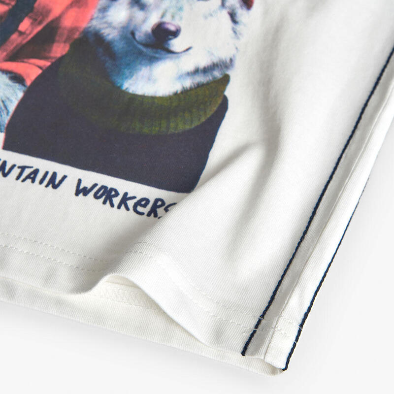 Camiseta Boboli Albă pentru Copii