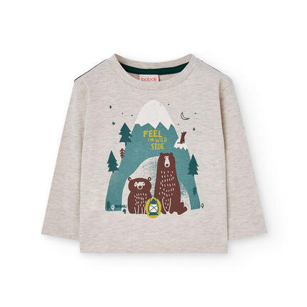 Camiseta Gimnasia Bebé Boboli Beige