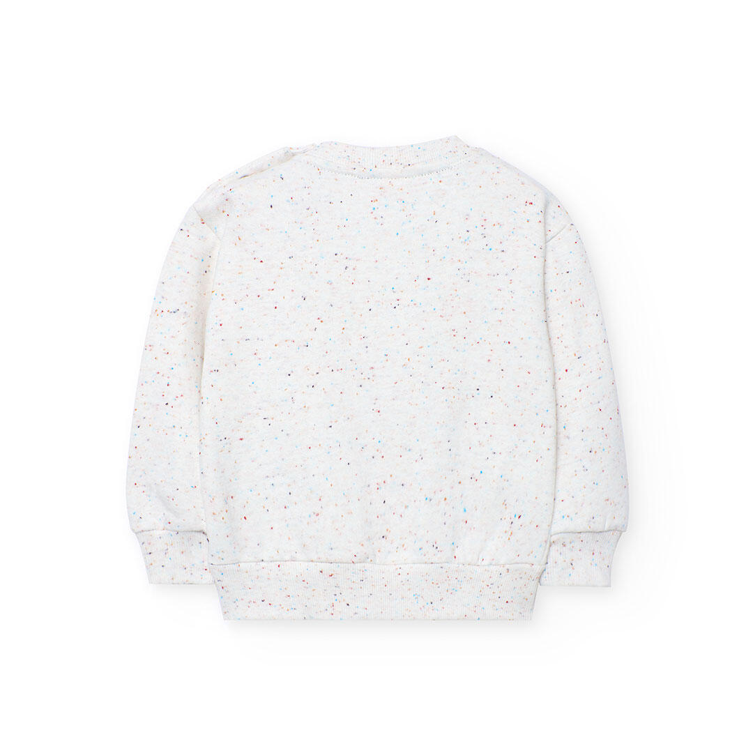 Sudadera Gimnasia Niño Boboli Blanco 2/4