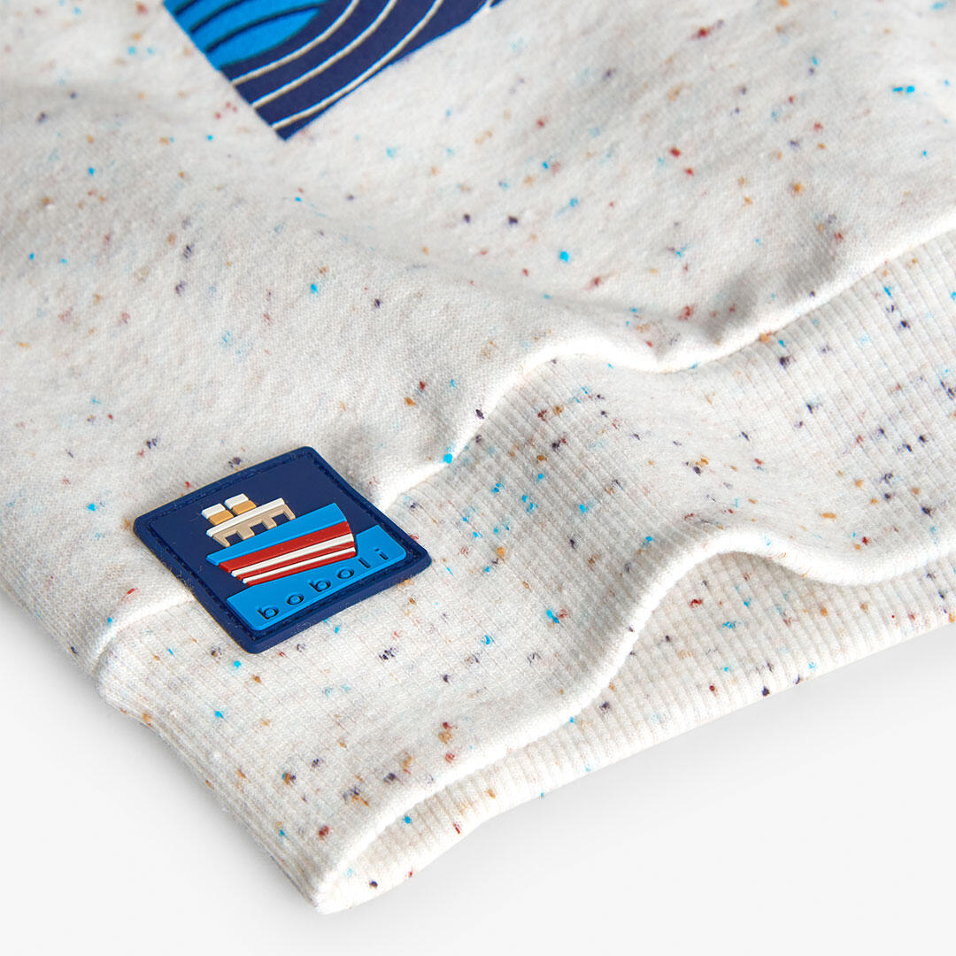 Sudadera Gimnasia Niño Boboli Blanco 4/4