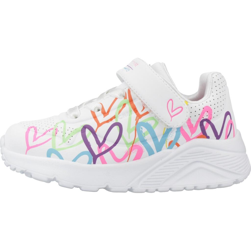 Baskets bébé fille Skechers Uno Lite Love Levitate 2/5