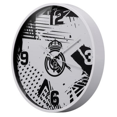 Real madrid wandklok 25 cm funky