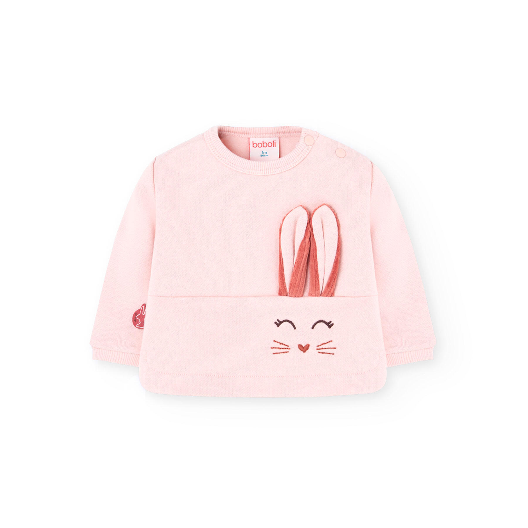 Conjunto Gimnasia Bebé Boboli Rosa 3/7