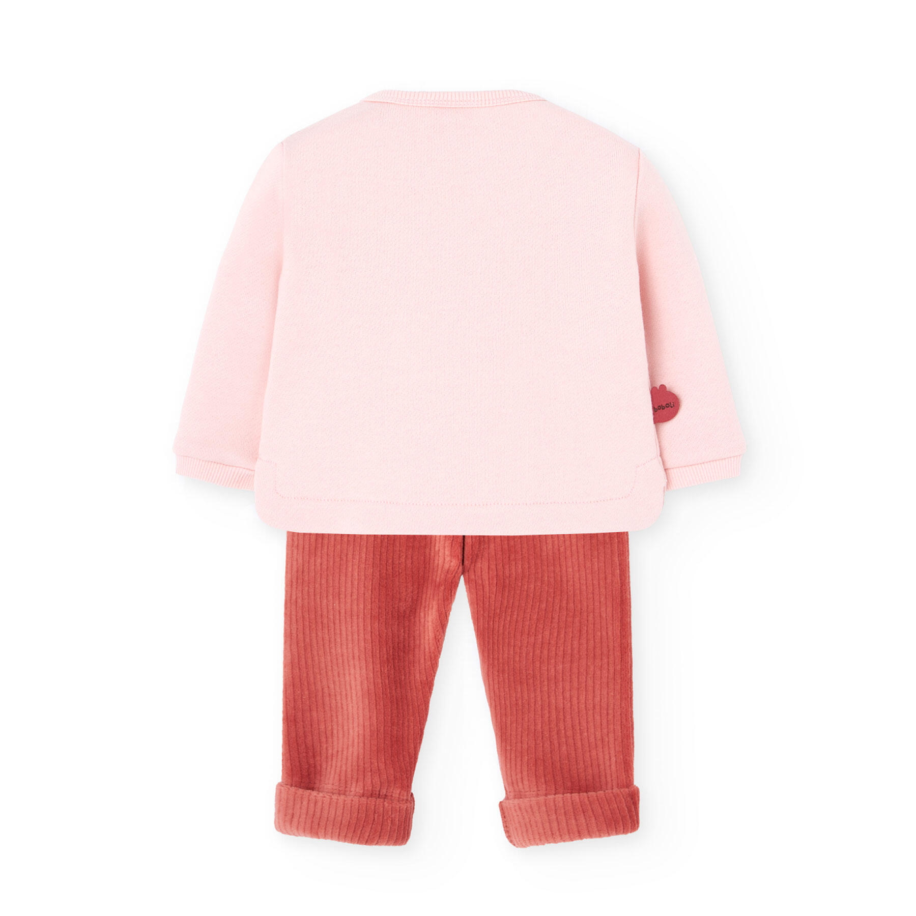 Conjunto Gimnasia Bebé Boboli Rosa 2/7