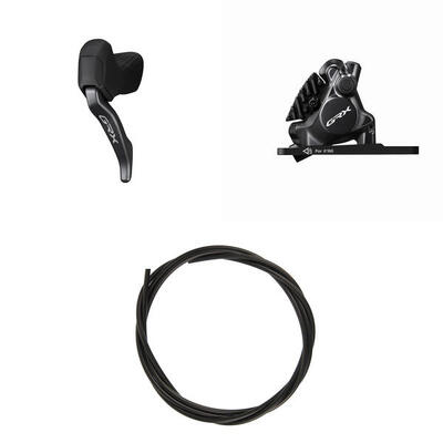 Schijfremmen vooraan shimano grx