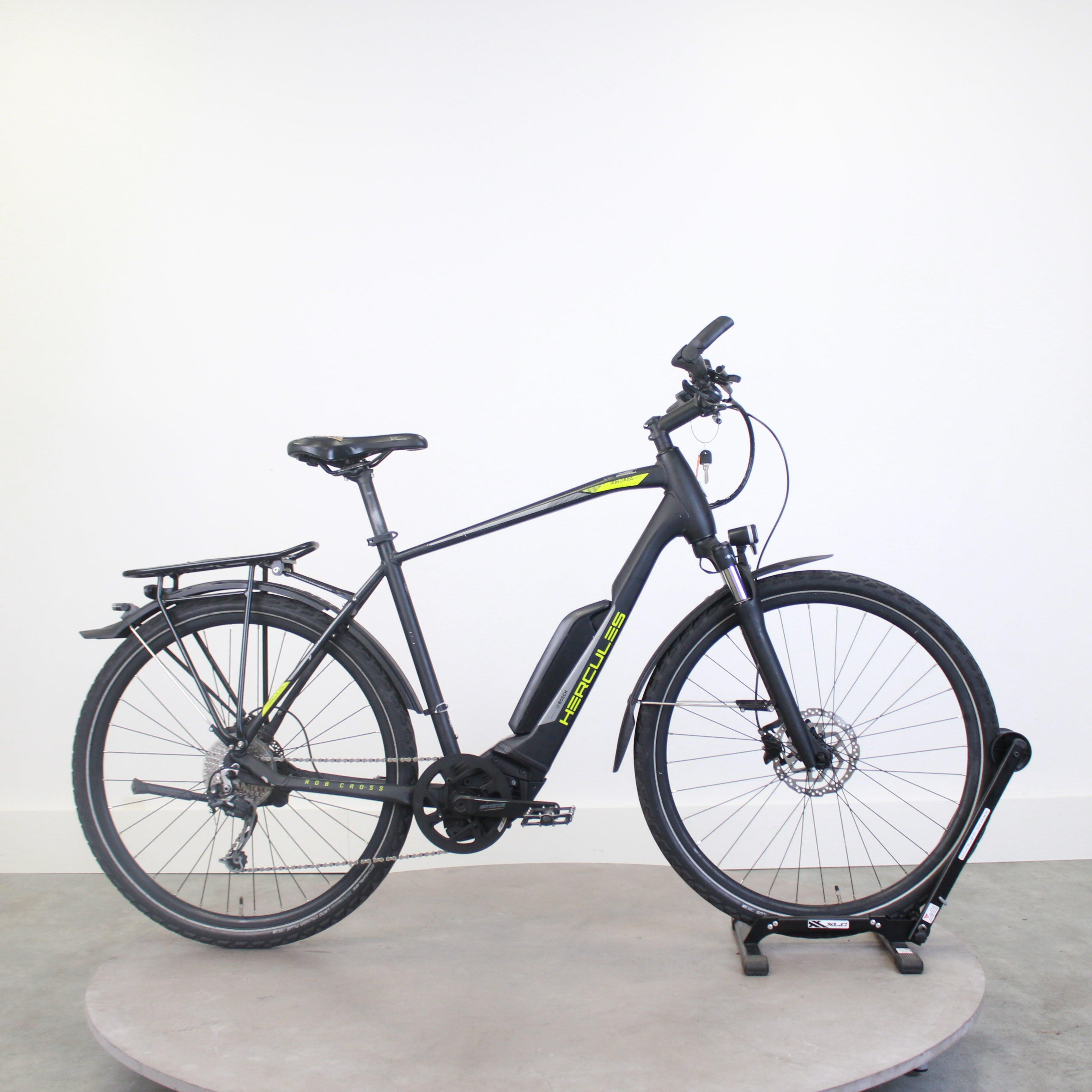 Hercules - Reconditionné - Vtc Électrique Robcross - Très Bon État - Vélo Tout Chemin - Noir - 42 M/l - Decathlon