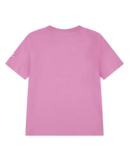 T-shirt bambina nike club family - rosa 2/5