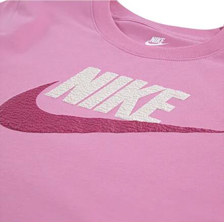 T-shirt bambina nike club family - rosa 5/5