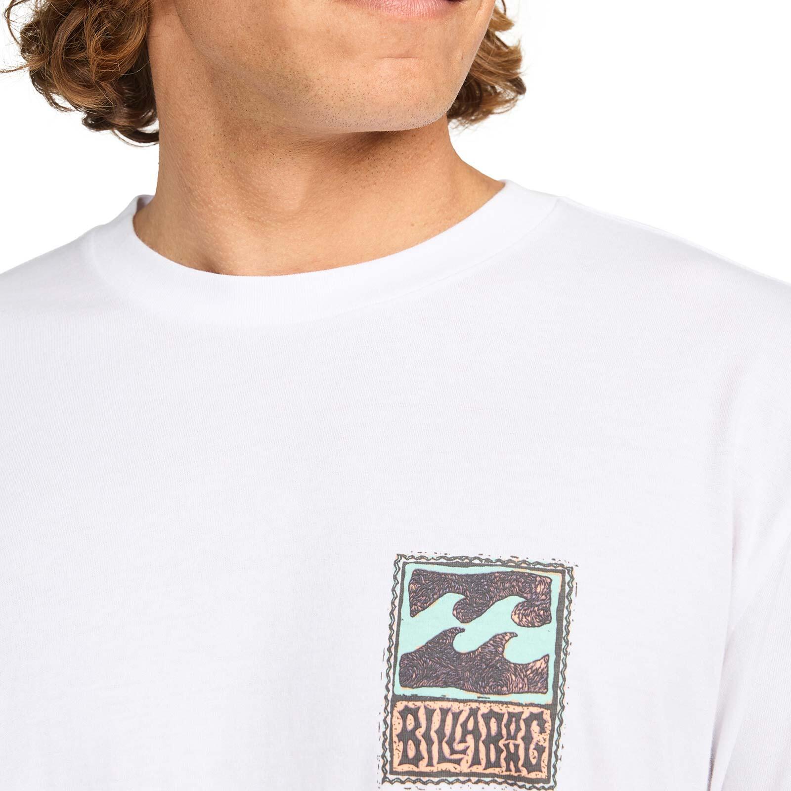 Billabong Stamp T-Shirt-White 3/3