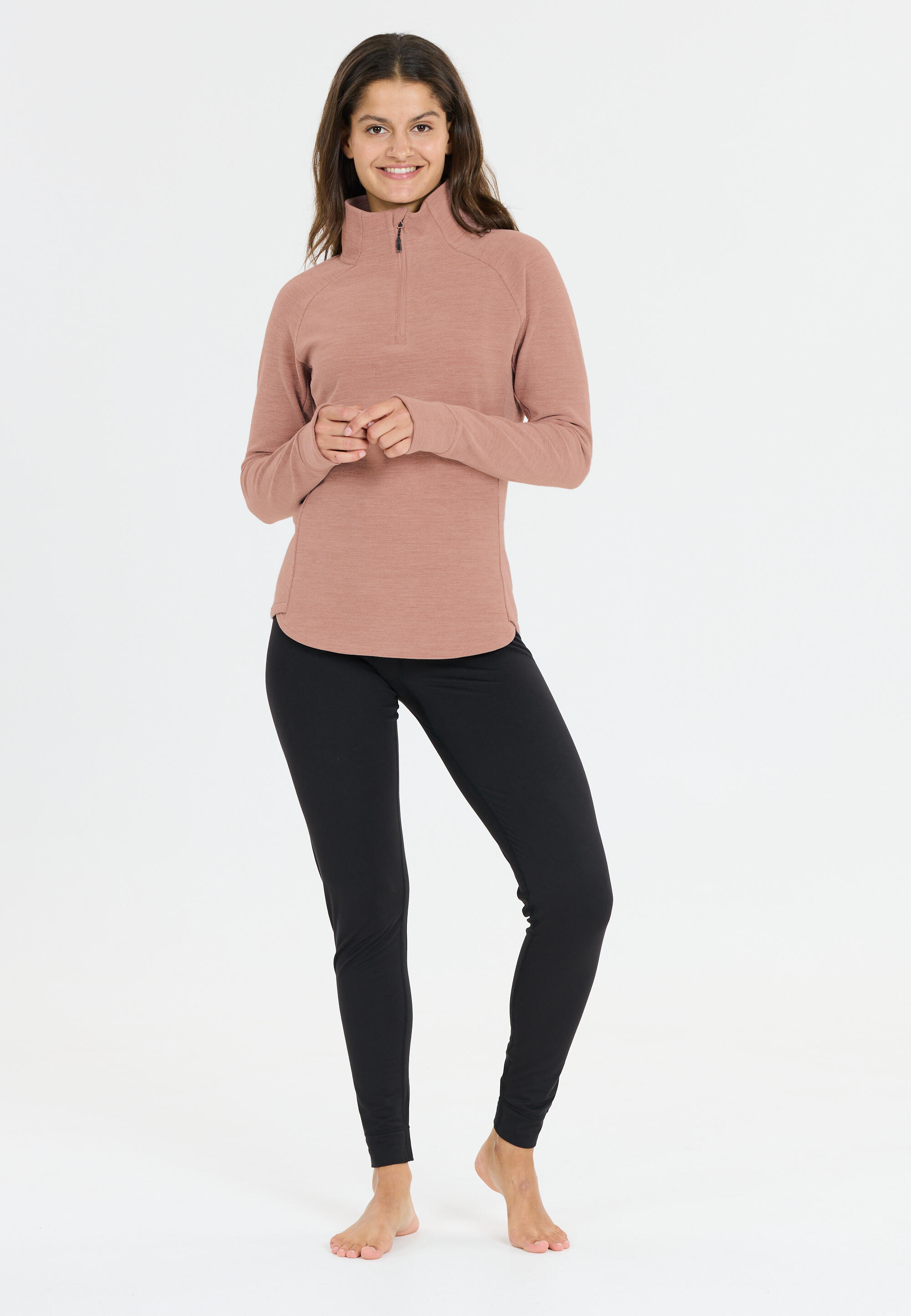 Pile da donna con 1/2 zip Whistler Kajsa 3/7