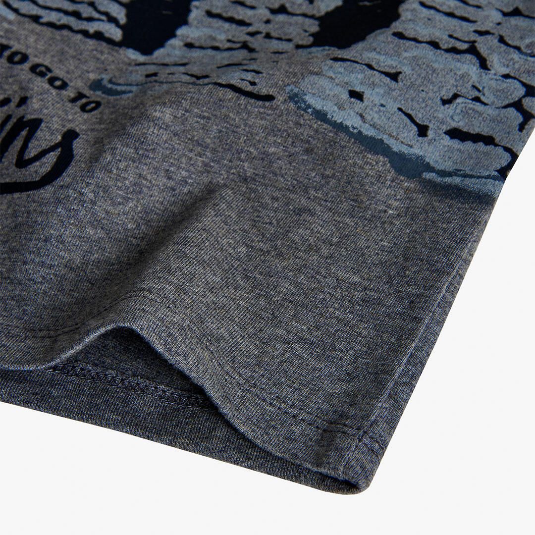 Camiseta Gimnasia Niño Boboli Gris 4/4