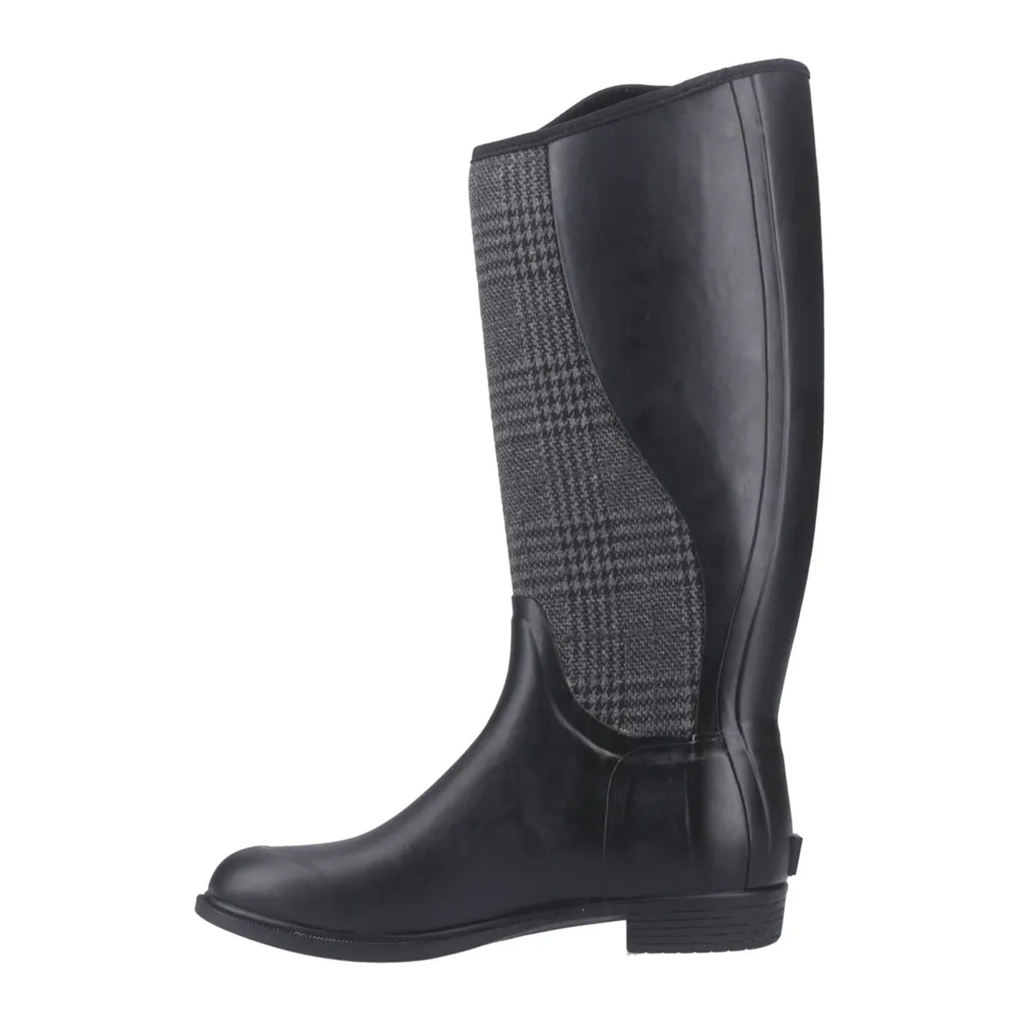 Bottes De Pluie DERBY TALL Femme (Noir) 2/4