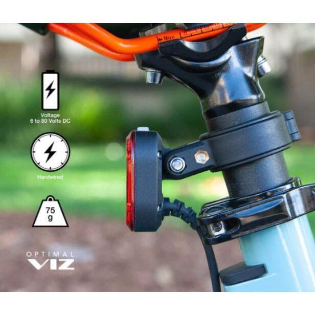 Luce anteriore con cavo di collegamento alla batteria NiteRider Epro 3/4
