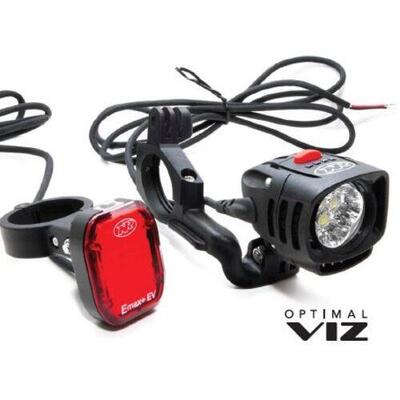 Luce anteriore con cavo di collegamento alla batteria NiteRider Epro