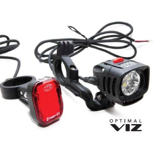 Luce anteriore con cavo di collegamento alla batteria NiteRider Epro