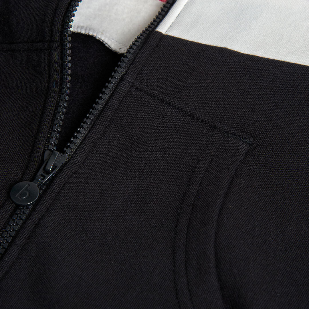Chaqueta Gimnasia Niño Boboli Negro 3/4