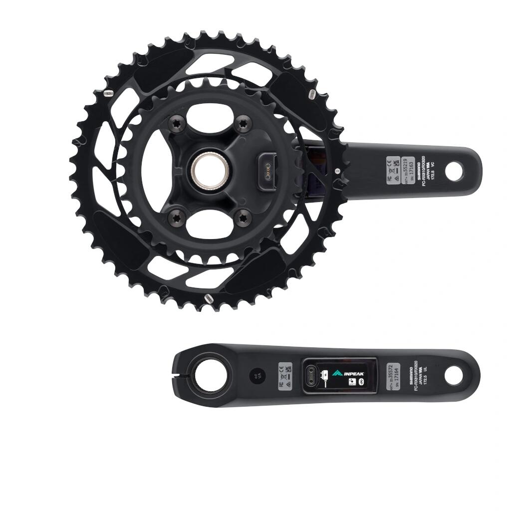 Vermogensmeter INPEAK TWIN2 | SHIMANO GRX FC-RX820-2 48-31T 4/4