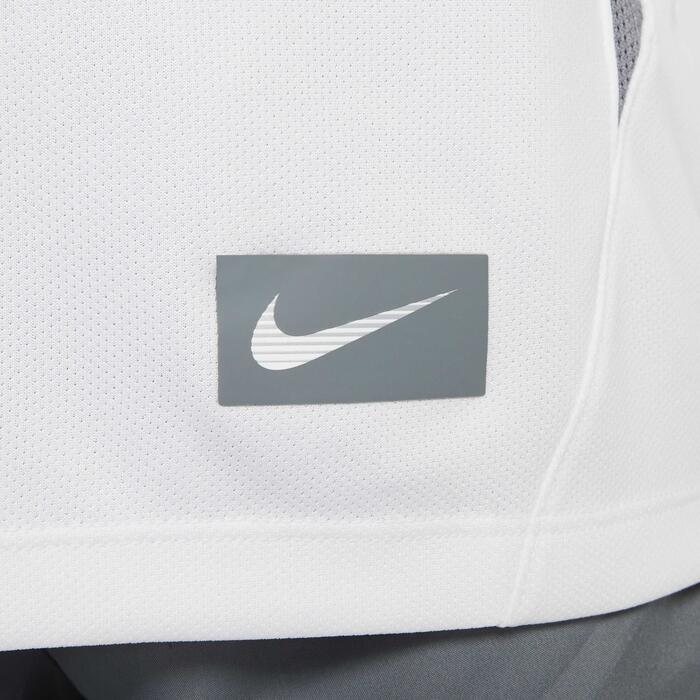 T-shirt ragazzo nike swoosh dri-fit - bianco 7/7