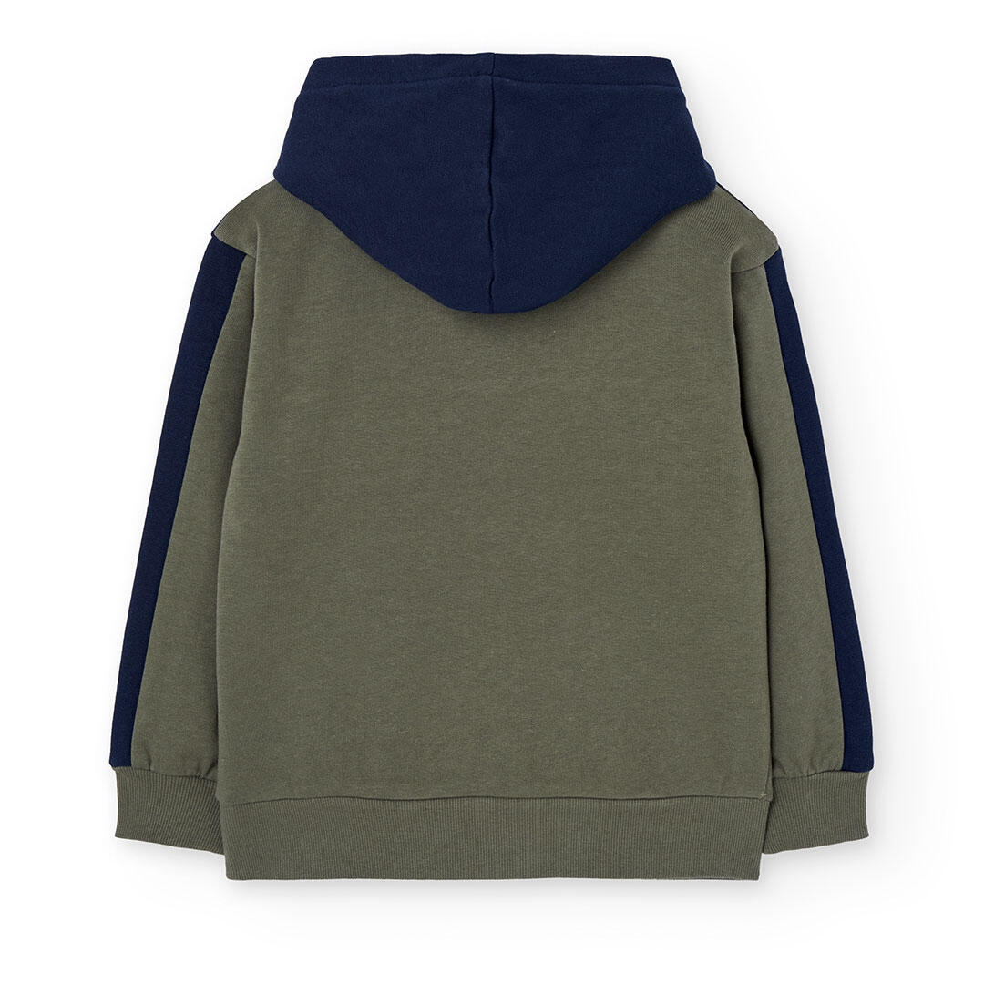 Sudadera Gimnasia Niño Boboli Verde 2/4