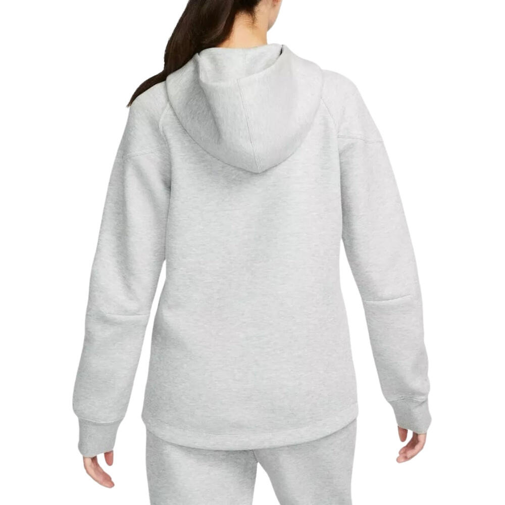 Veste À Capuche Motif/style Uni Femme (Gris) 3/4