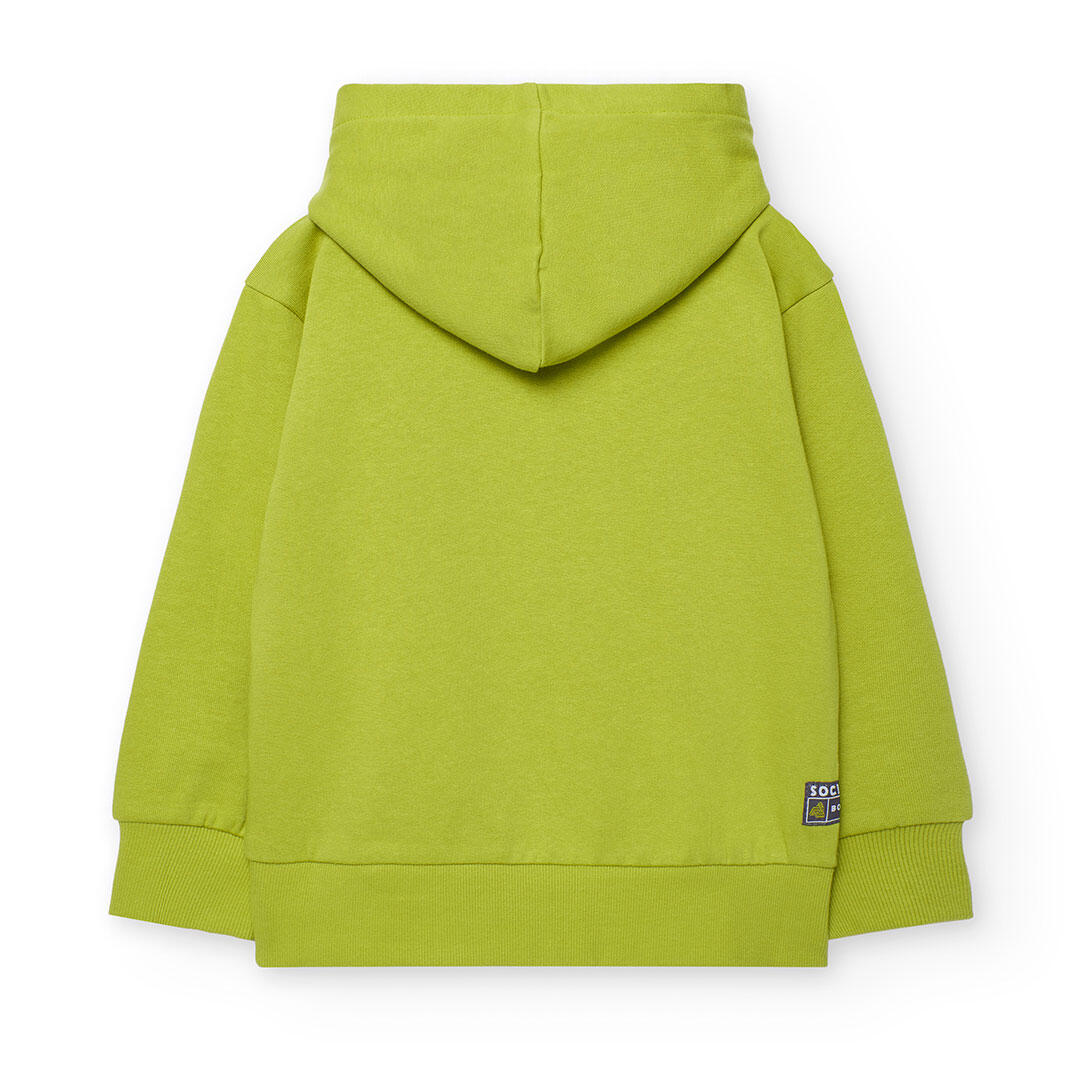 Sudadera Gimnasia Niño Boboli Verde 2/4