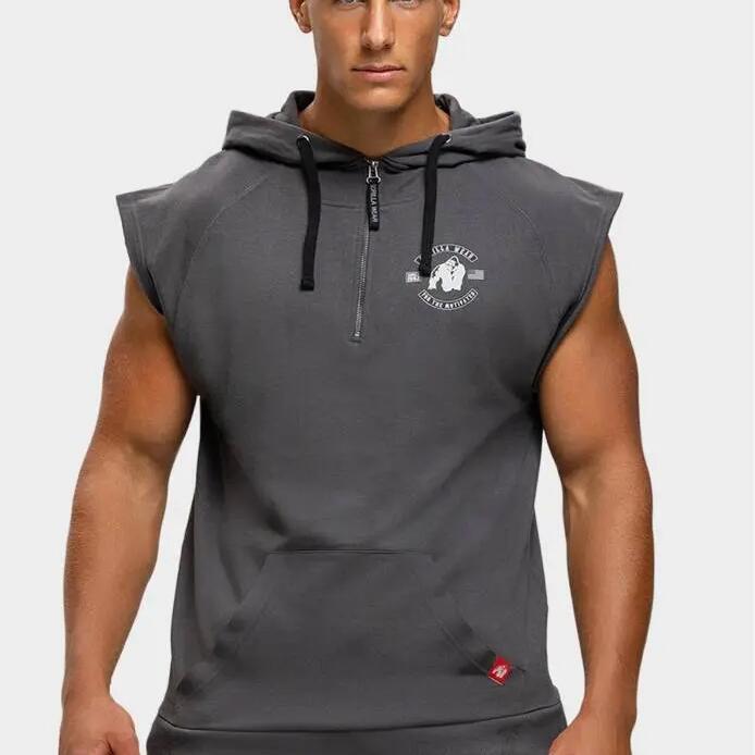 Sleeveless hooded sweatshirt Gorilla Wear Huntley