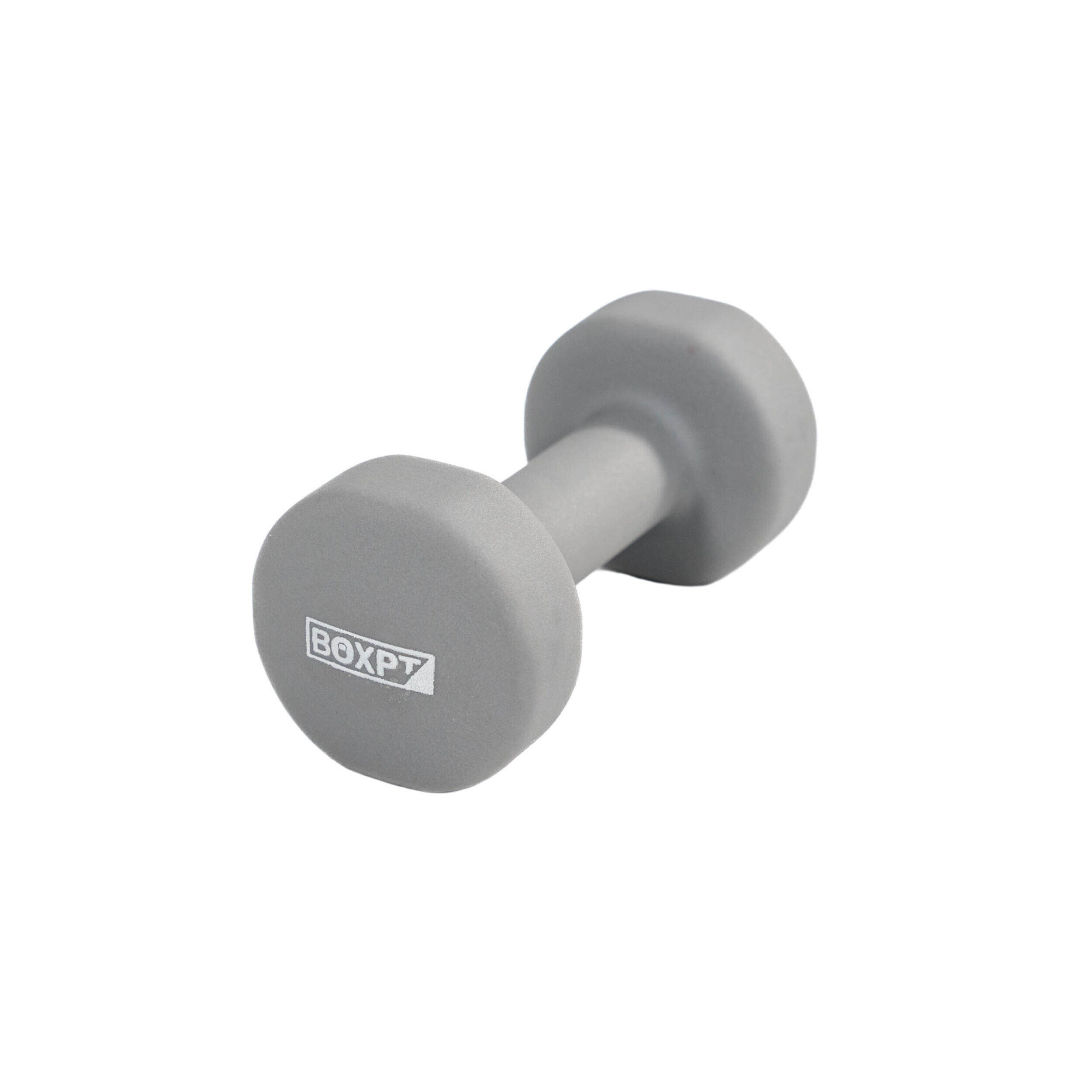 Par de Halteres de Neoprene - Cinzento - 5 Kg 2/7