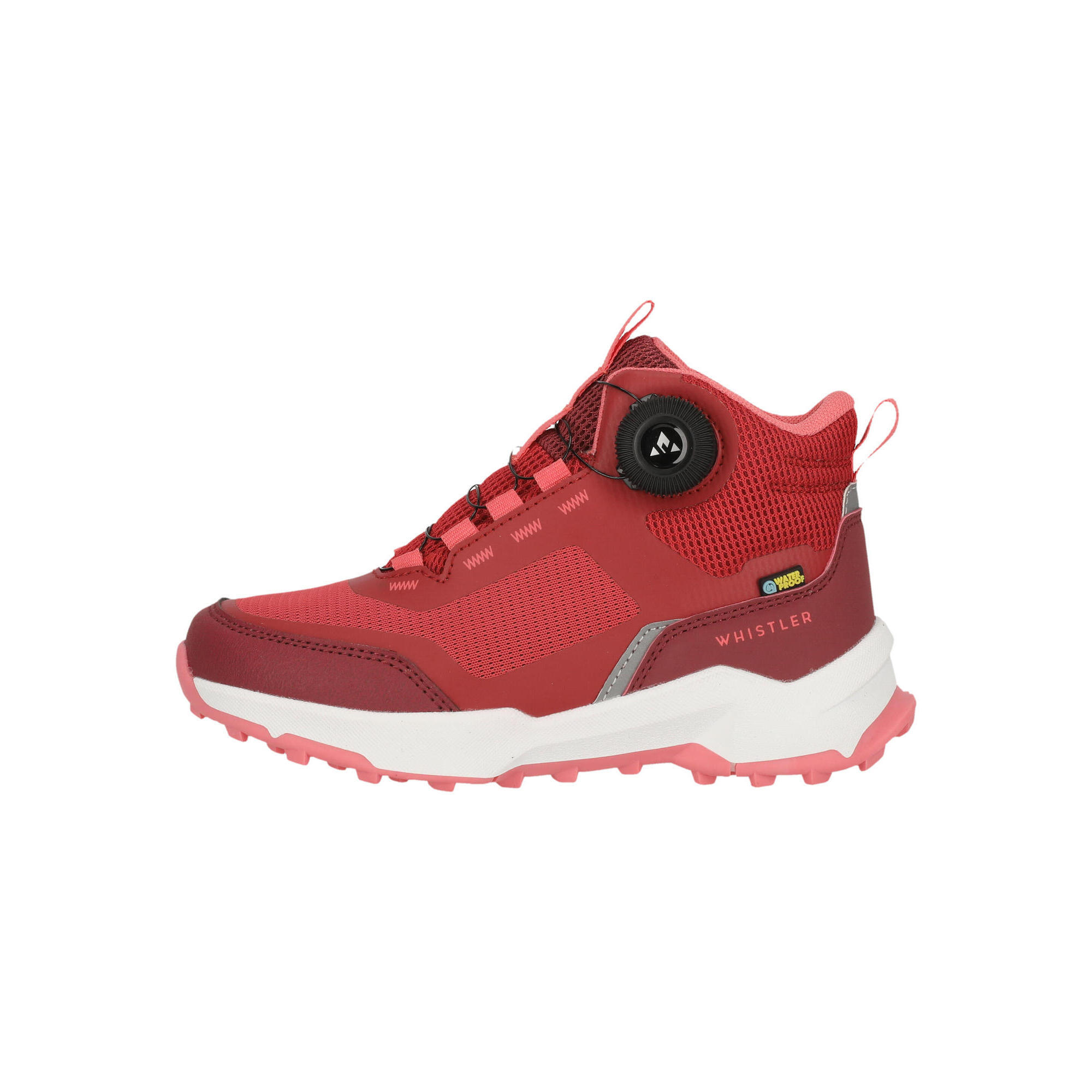Whistler - Bottines À Lacets Gango - Chaussures De Sport - Blanc|orange|rouge - Decathlon