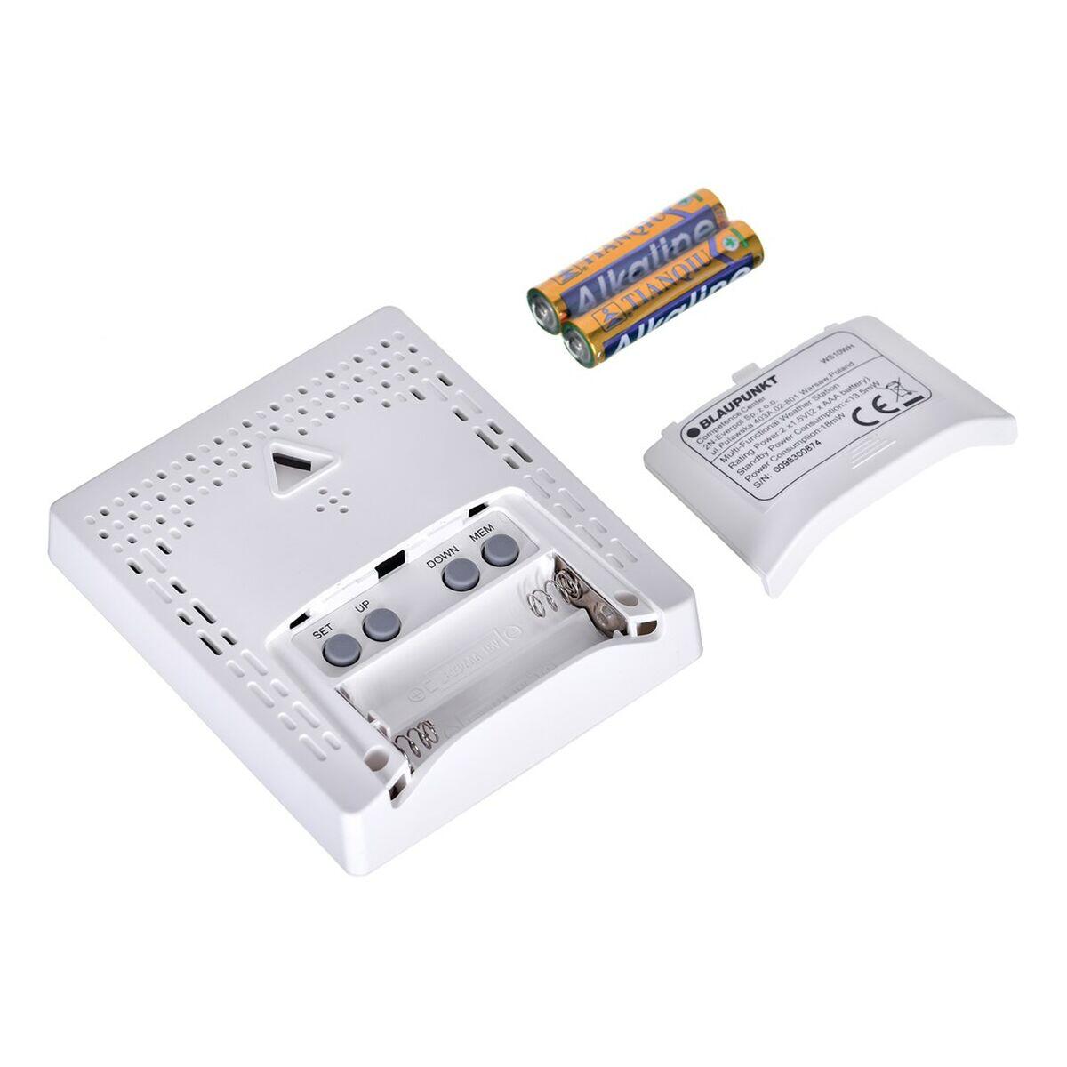 Multifunktions-Wetterstation BLAUPUNKT WS10WH Weiß 4/5