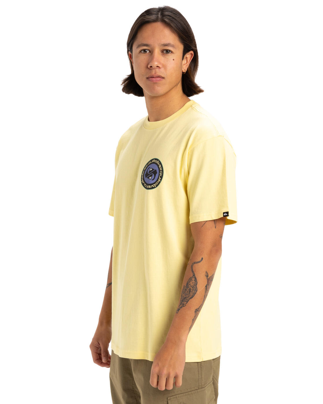 Maglia a maniche corte Quiksilver modello EQYZT08054 per uomini 3/4