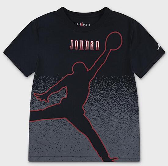 T-shirt ragazzo jordan jumpman global high-brand-read- nero