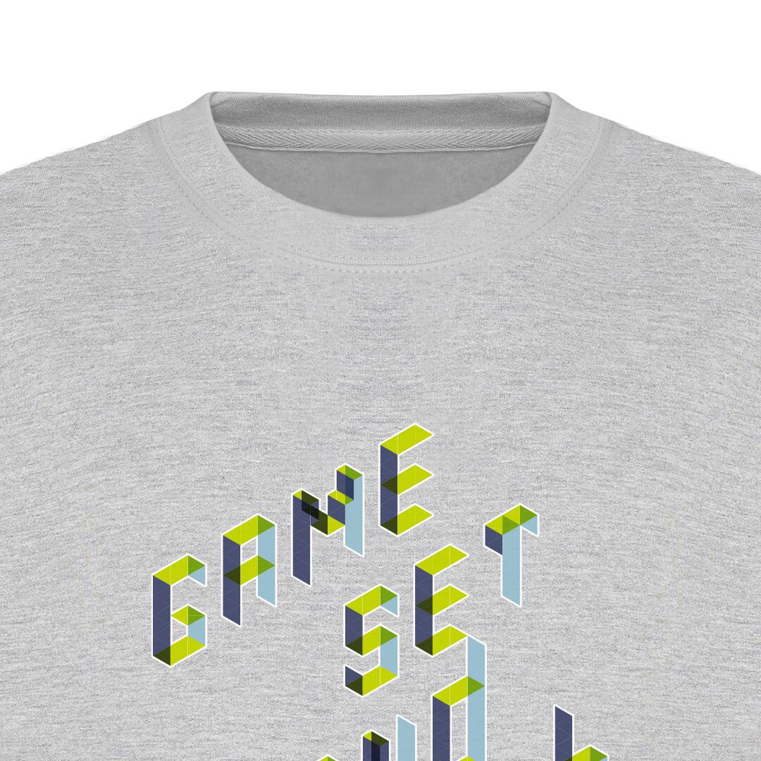 Heren tennis sweater - game set and match 6/7