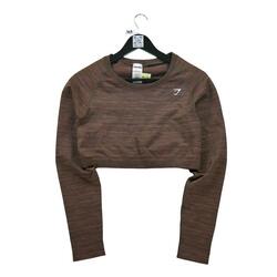 Reconditionné - T-shirt Femme Fitness Yoga Marron - Excellent