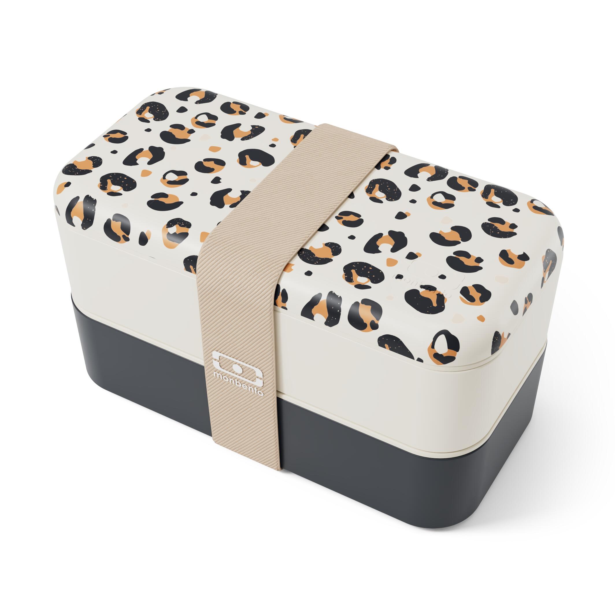 MONBENTO Portapranzo 2x500ml - 1L|Adulto|Ufficio, picnic|Made in France|Original