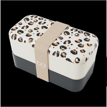 Boite repas 2x500ml - 1L|Adulte |Bureau, pique-nique|Made in France|Original