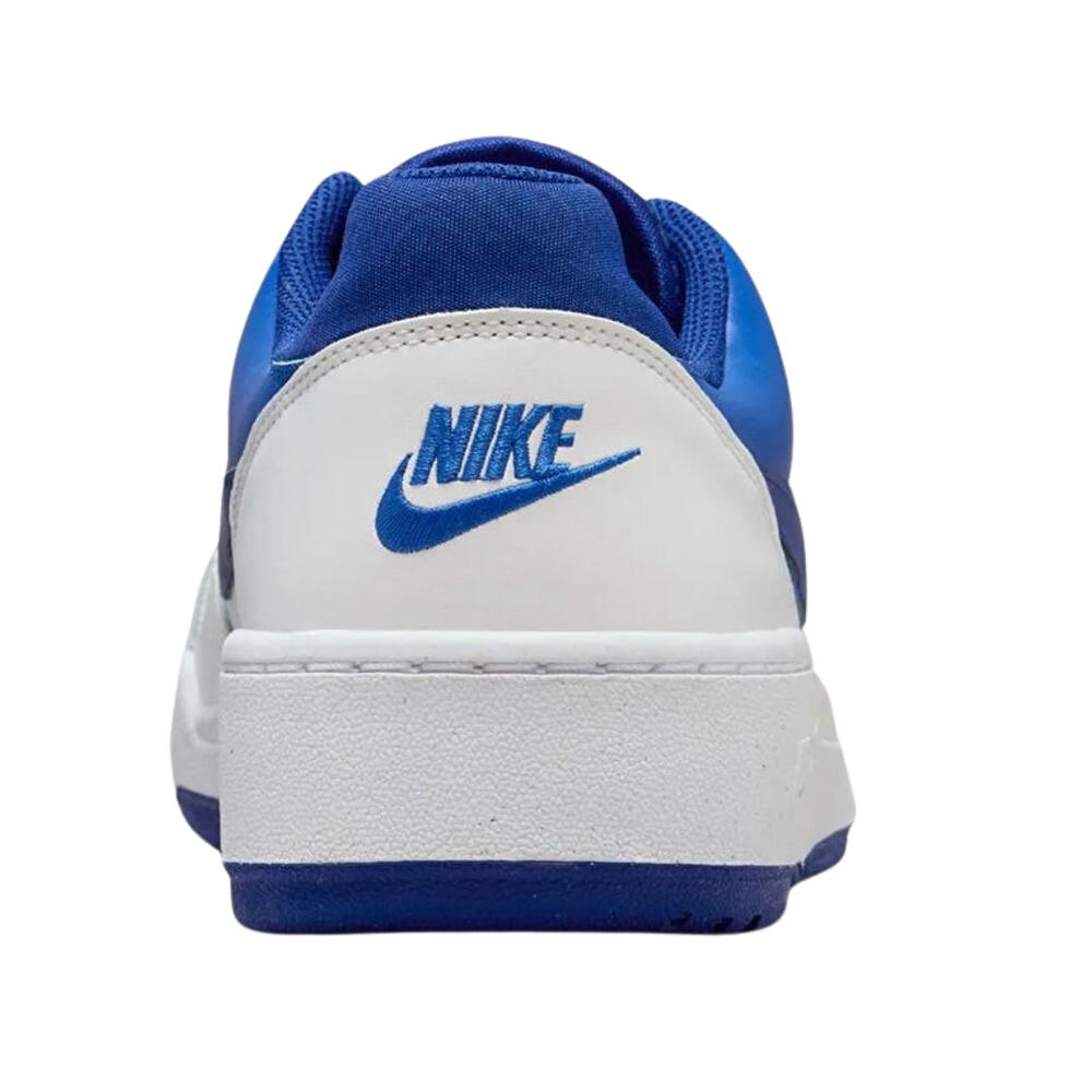 Heren Full Force Leather Lage Sportschoenen (Royaal Blauw, Wit) 5/5