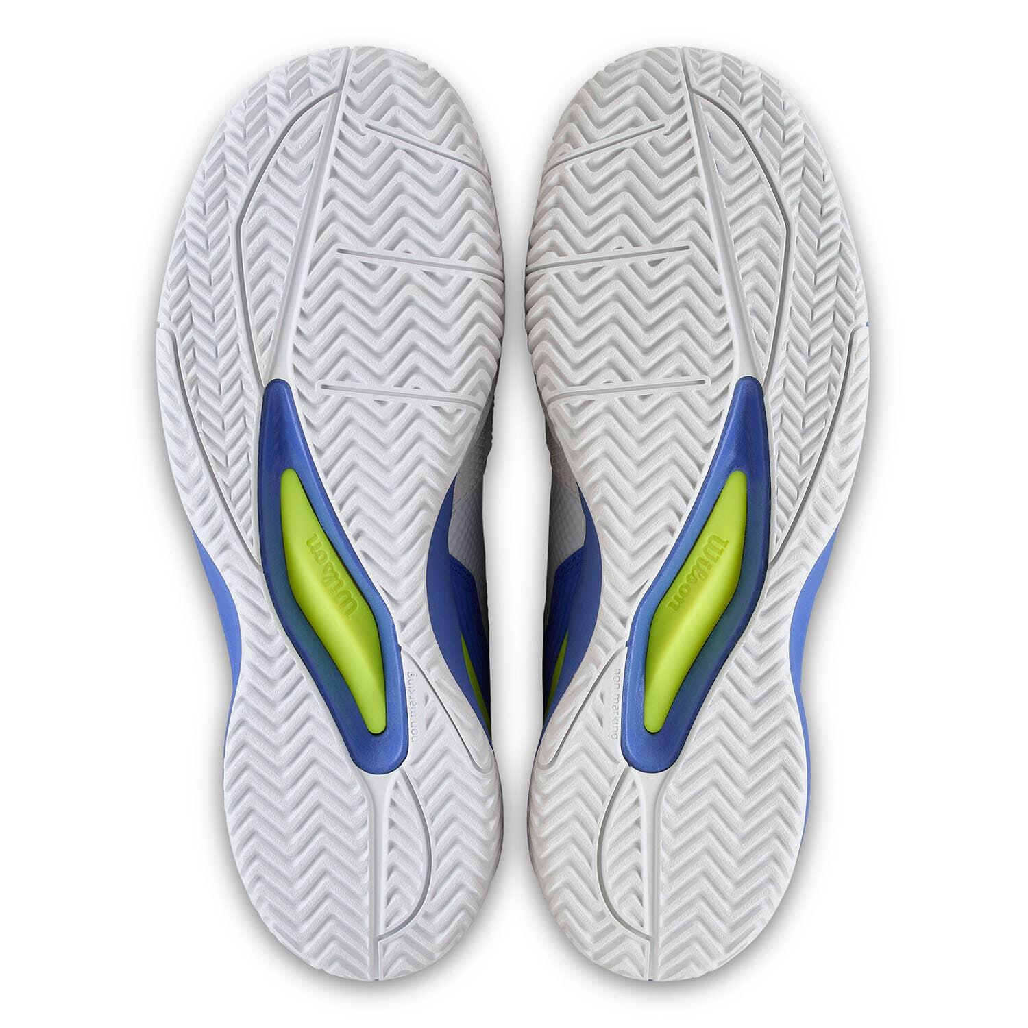 Wilson Rush Pro Ace Blanco/azul/amarillo 6/7