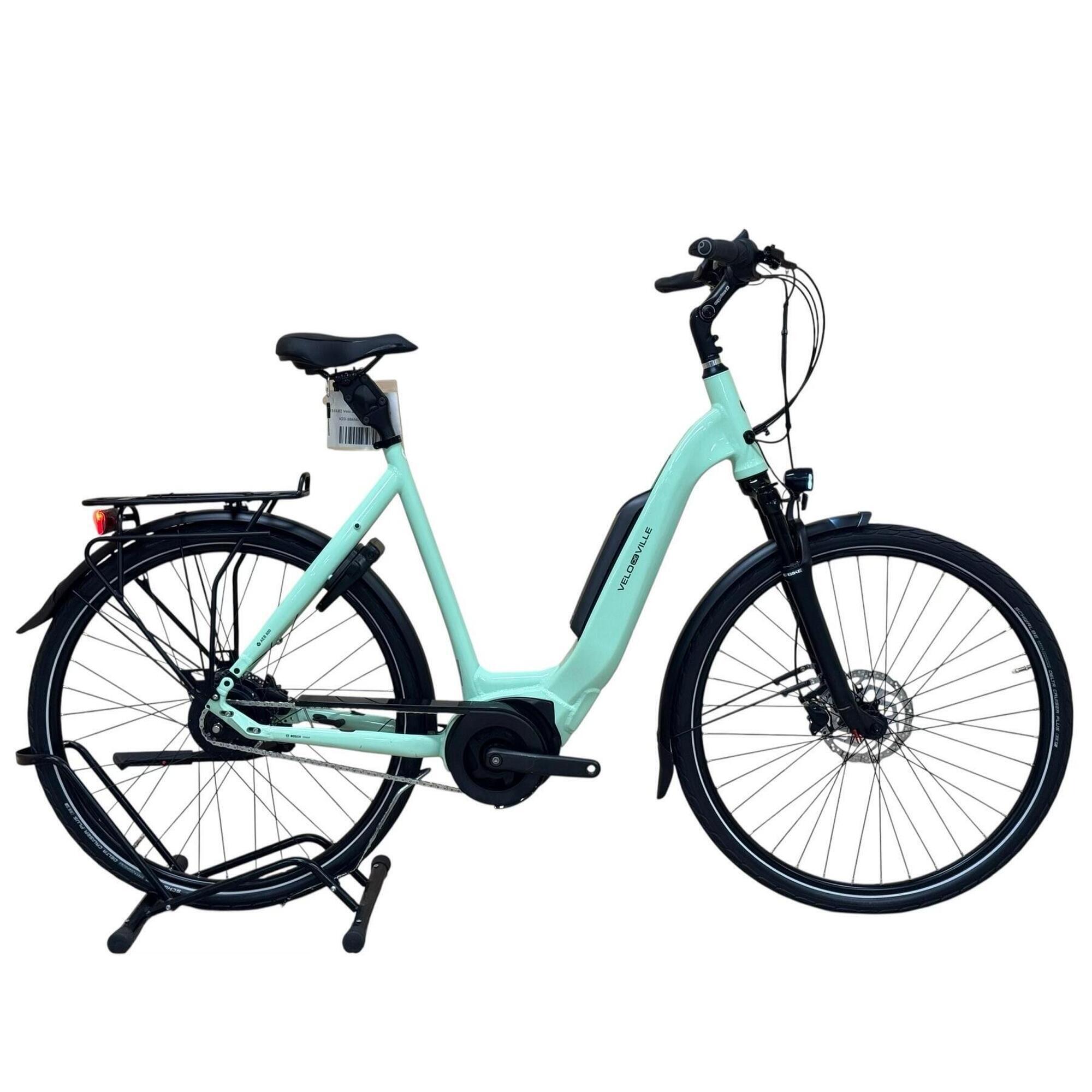 Velo De Ville - Reconditionné - Vélo Électrique Velo De Ville Aeb 800 Enviolo - Comme Neuf - Vélo Ville - Noir|vert - Decathlon