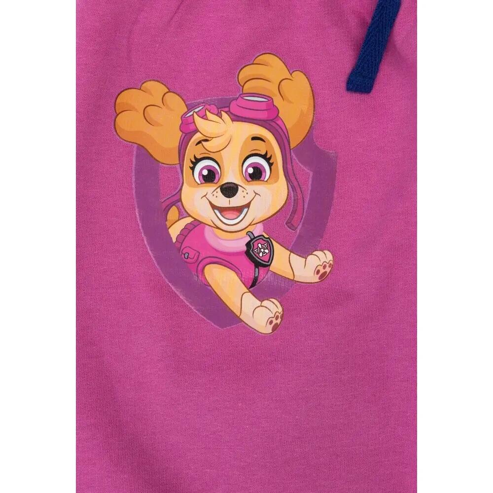Pantaloni trening bumbac, roz, Paw Patrol Skye 2/2
