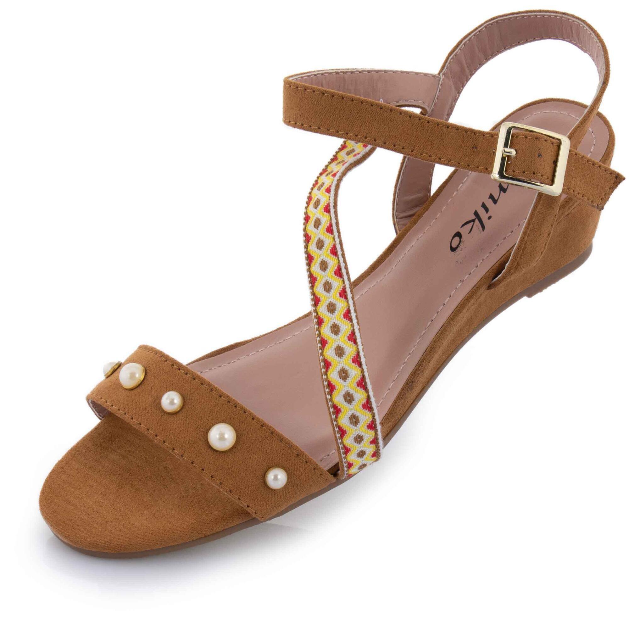 Zikko - Chaussures D'Été Élégantes Pour Femmes Tamiko - Chaussures De Sport - Jaune|multicolore - Decathlon