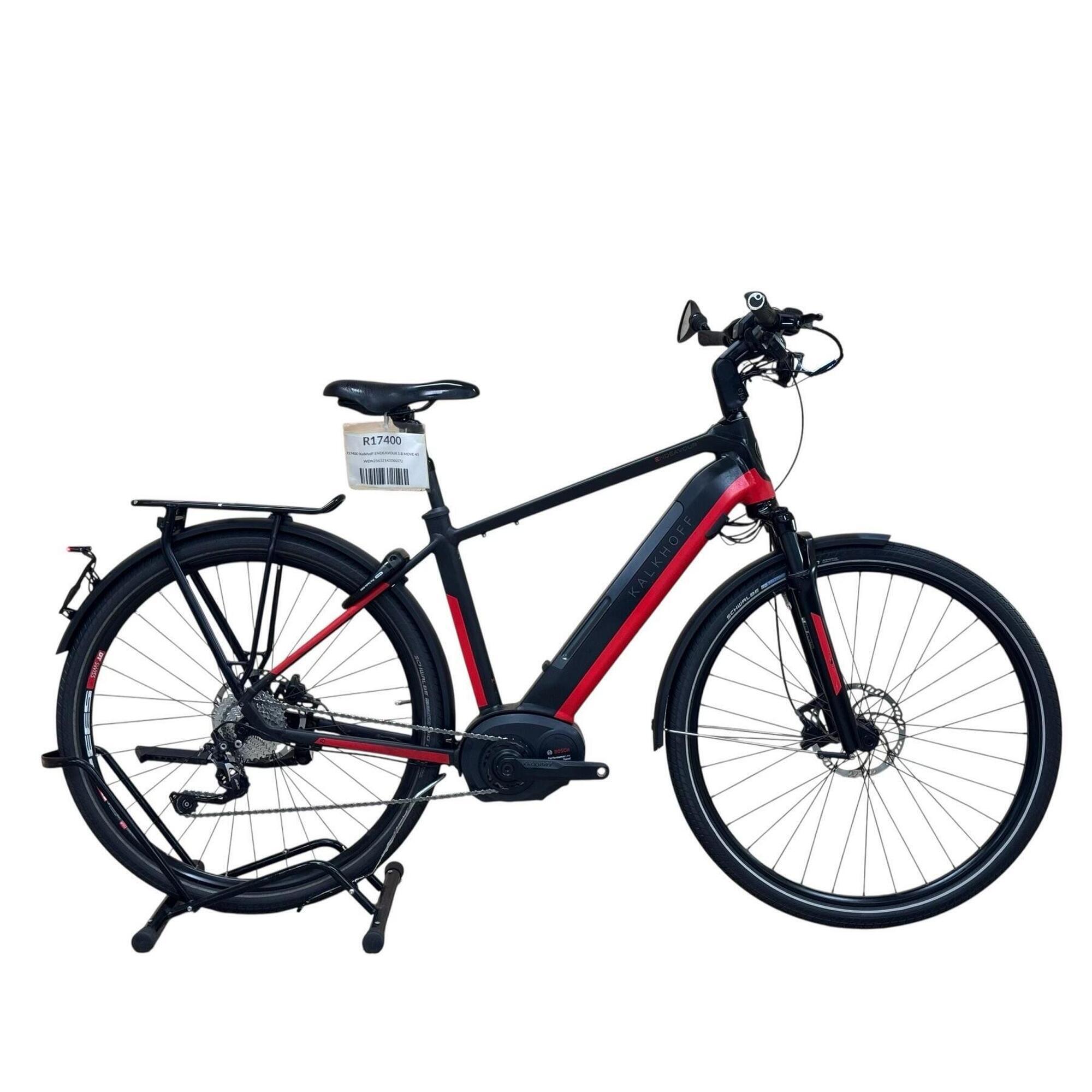 Kalkhoff - Reconditionné - Vélo Électrique Kalkhoff Endeavour 5.b Move 45 Slx - Comme Neuf - Vélo Ville - Noir|rouge - Decathlon