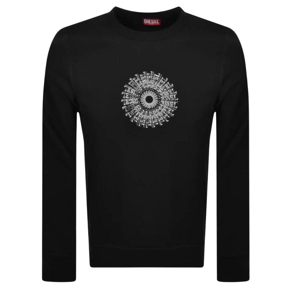 Mens Training Sweatshirt Branded Circular Branding Design
