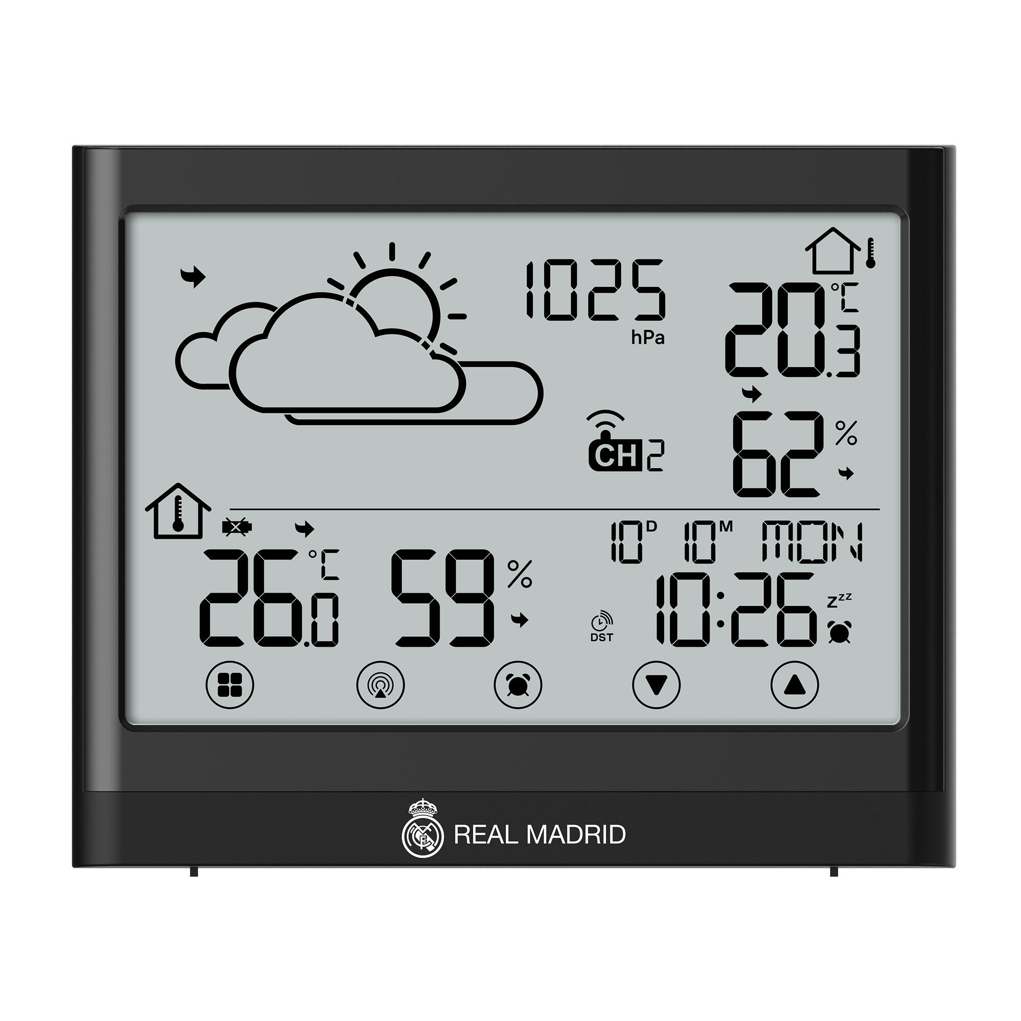 Station météo  avec affichage des tendances 3/5