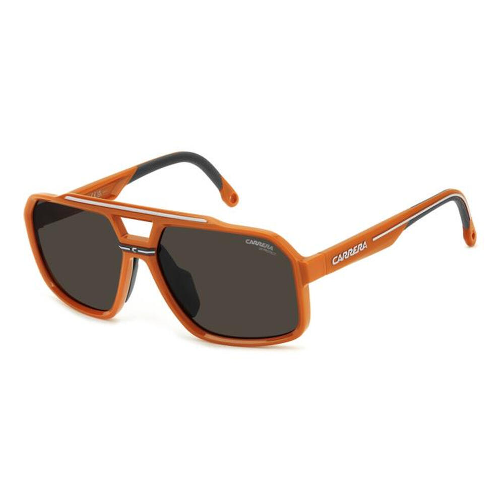 Carrera - Lunettes De Soleil Carrera C Sport 03/s A1w Homme, Taille 61 Mm - Lunettes De Soleil - Gris|orange - No Size - Decathlon