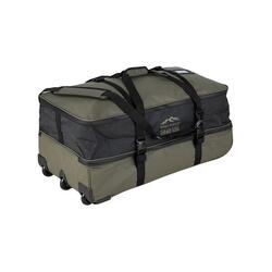Sac de voyage Trolley Waterproof Commander Pro 100 litres – Noir avec Vert